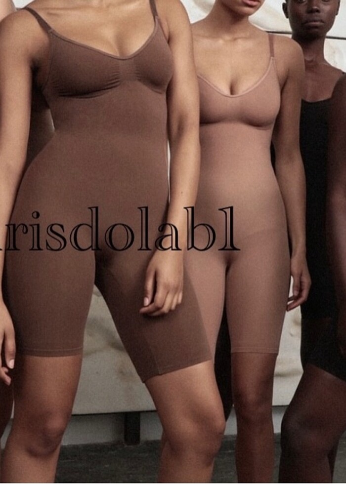 Skims toparlayıcı tulum korse - Görsel 4