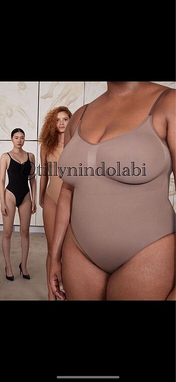 Skims brief korse bodysuit - Görsel 4