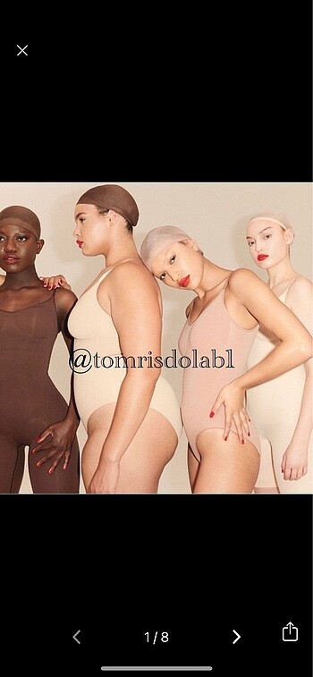 Skims brief  bodysuit - Görsel 7