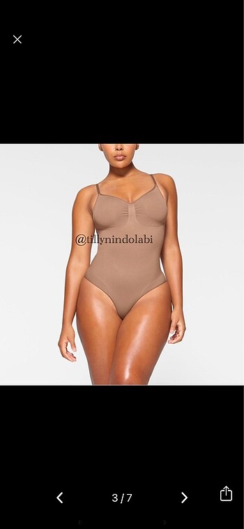 Skims brief  bodysuit - Görsel 14