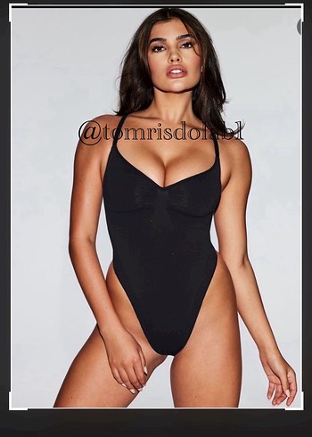 Skims korse bodysuit - Görsel 10