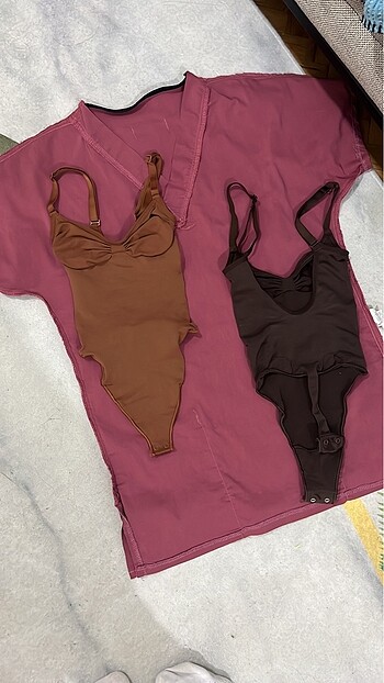 Kim kardashian Skims korse bodysuit - Görsel 13