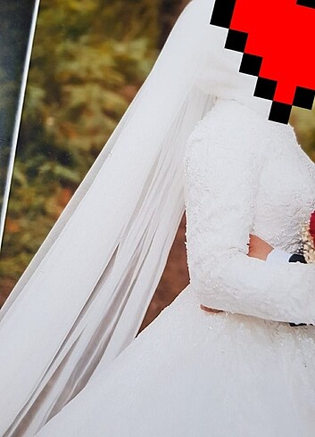 Collezione Beyaz gelinlik iki saatliğine giyildi kuru temizliğe verilmedi