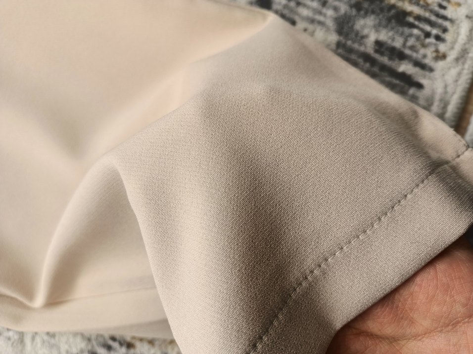 Bej Kadın Kumaş Pantolon - Görsel 3