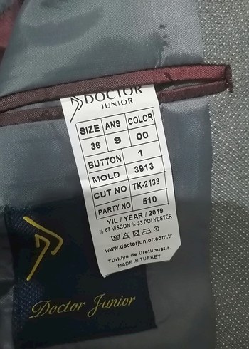 Çocuk takım elbise