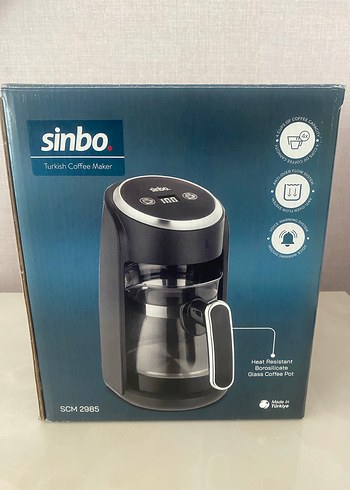 Sinbo SCM2985 Siyah Türk Kahve Makinesi