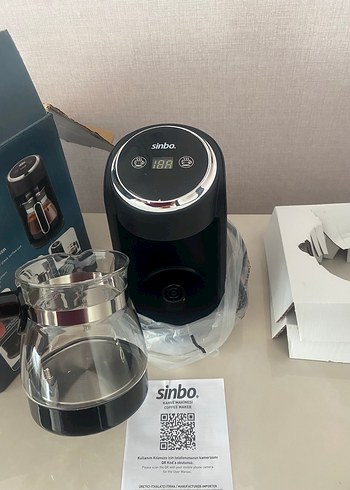  Beden Renk Sinbo SCM2985 Siyah Türk Kahve Makinesi