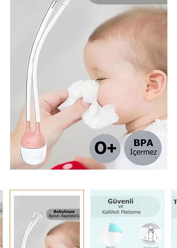 Bebek burun aspiratörü - Görsel 7