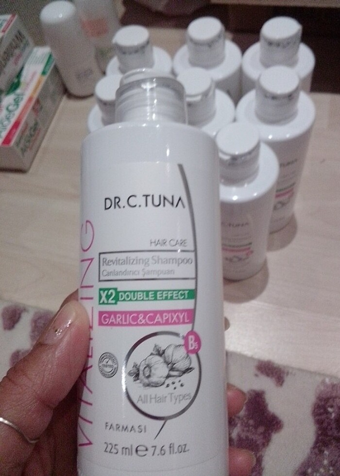 Sarımsaklı şampuan  - Görsel 2