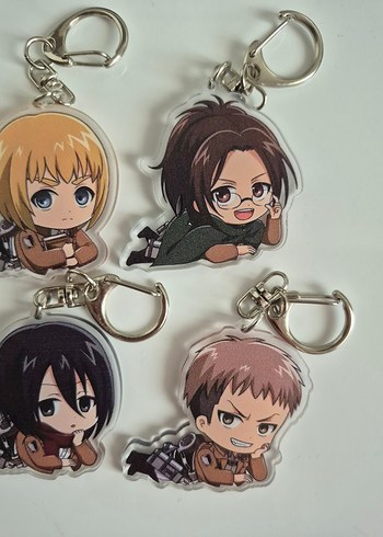  Beden Anime Attack On Titan Titana Saldırı Anahtarlık