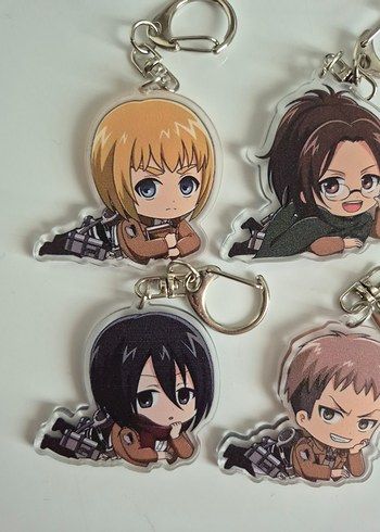 Diğer Anime Attack On Titan Titana Saldırı Anahtarlık