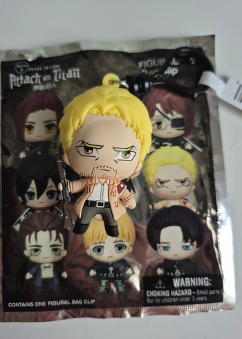 Anime Attack On Titan Titana Saldırı Reiner Braun Bag clip