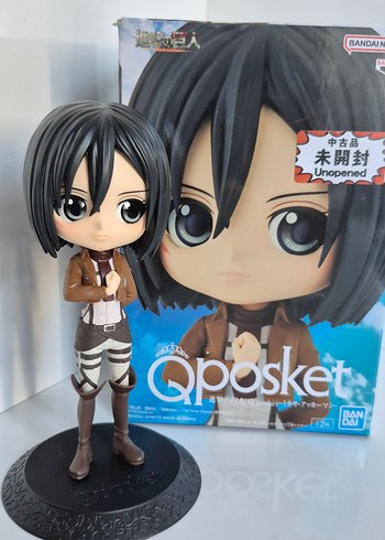 Anime Attack On Titan Qposket Mikasa Ackerman Figür
