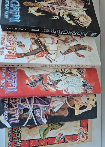 Noragami İngilizce Manga 1-2-3-10-12 - Görsel 2