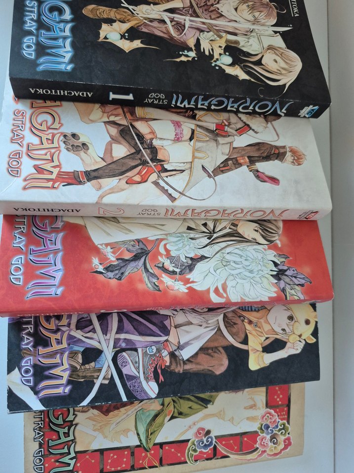 Noragami İngilizce Manga 1-2-3-10-12 - Görsel 2