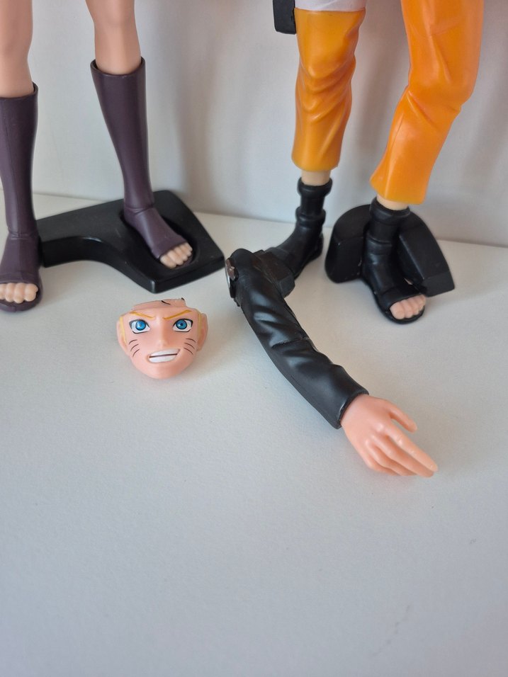 Anime Naruto Ve Sakura Figürleri - Görsel 4