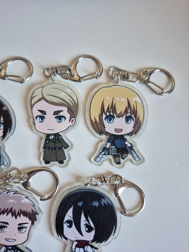 Anime Attack On Titan Titana Saldırı Anahtarlık - Görsel 3