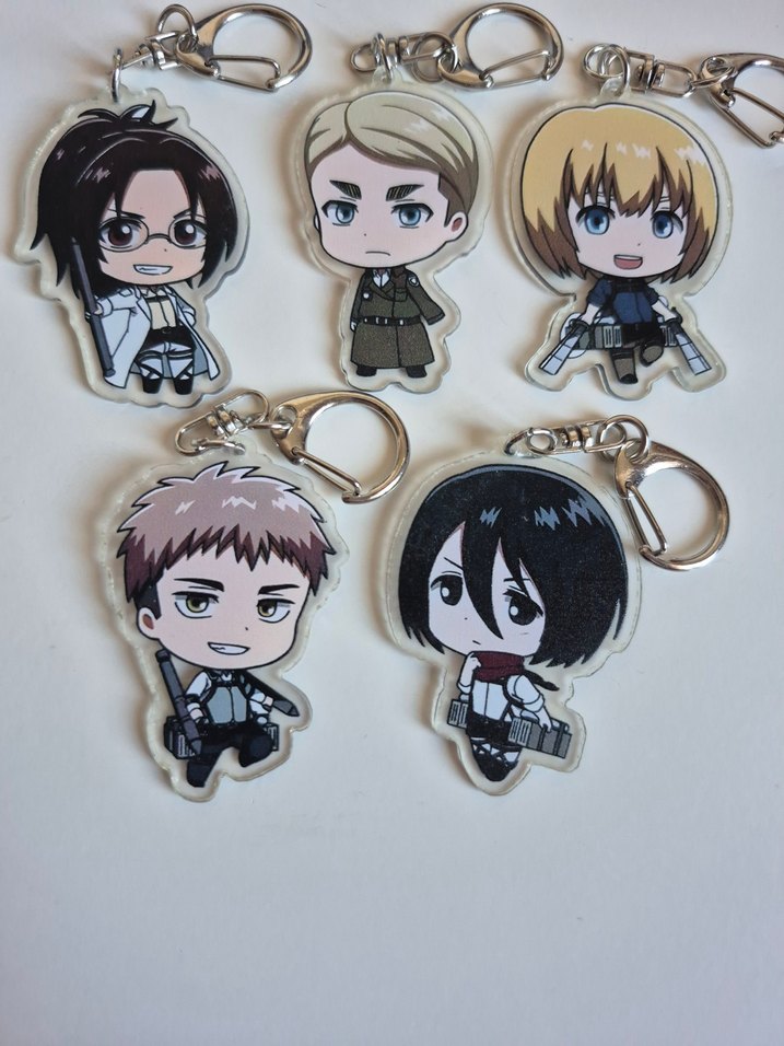 Anime Attack On Titan Titana Saldırı Anahtarlık - Görsel 4