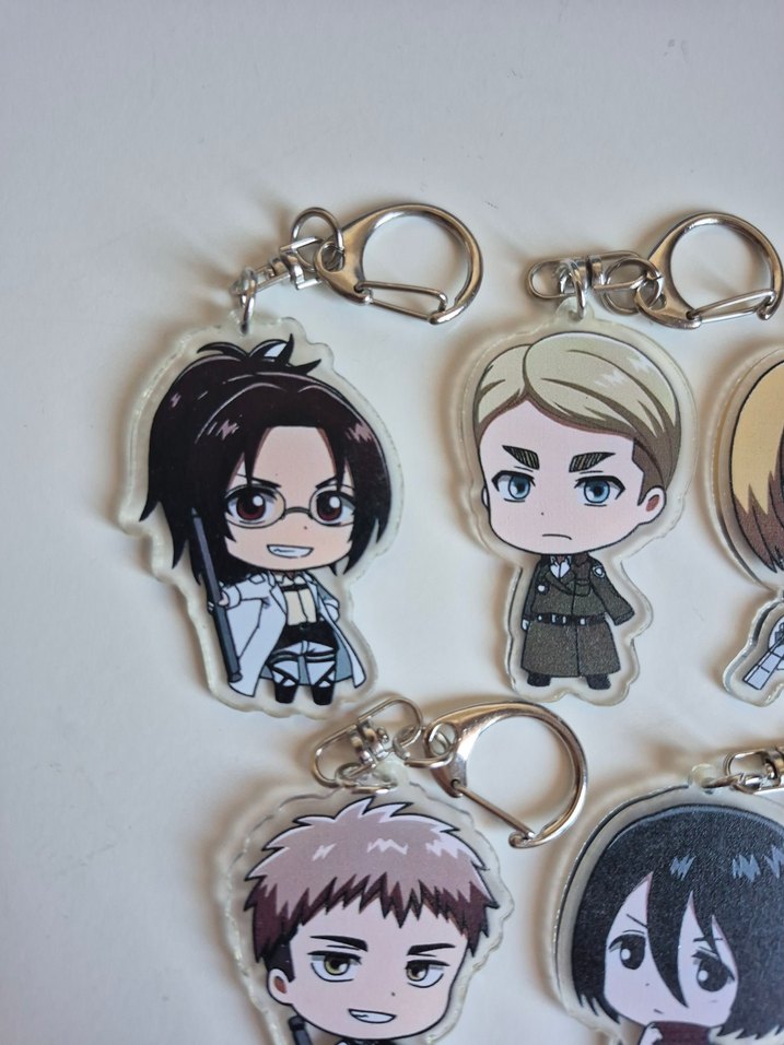 Anime Attack On Titan Titana Saldırı Anahtarlık - Görsel 2