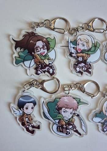 Anime Attack On Titan Titana Saldırı Anahtarlık - Görsel 2