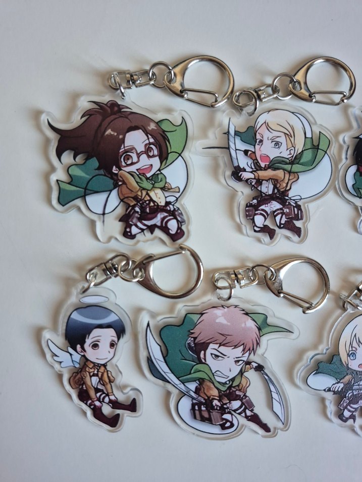 Anime Attack On Titan Titana Saldırı Anahtarlık - Görsel 2