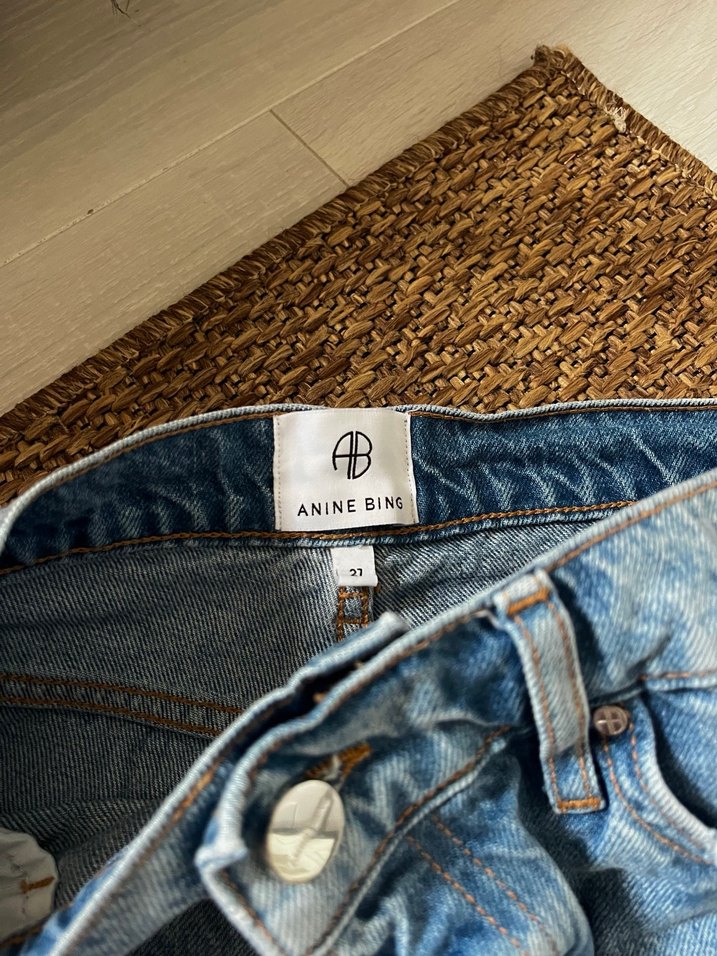 Kadın Bol Kesim Midi Boy Kot Pantolon - Görsel 3