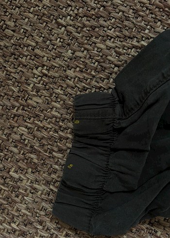 Kadın Kahverengi Keten Kemerli Midi Pantolon - Görsel 6