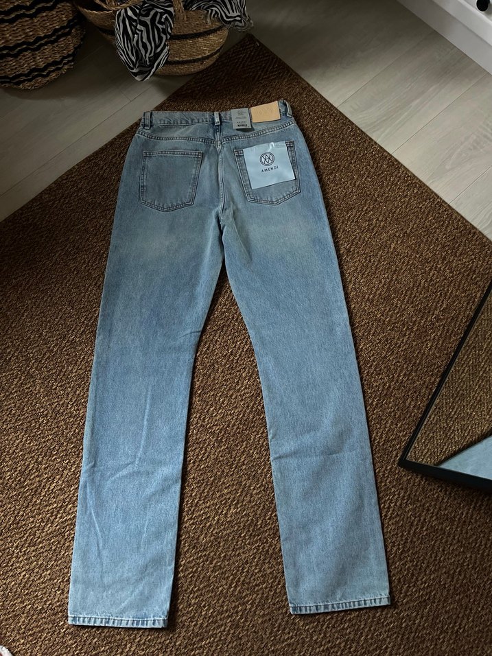 Kadın Mavi Denim Midi Boy Jean - Görsel 3