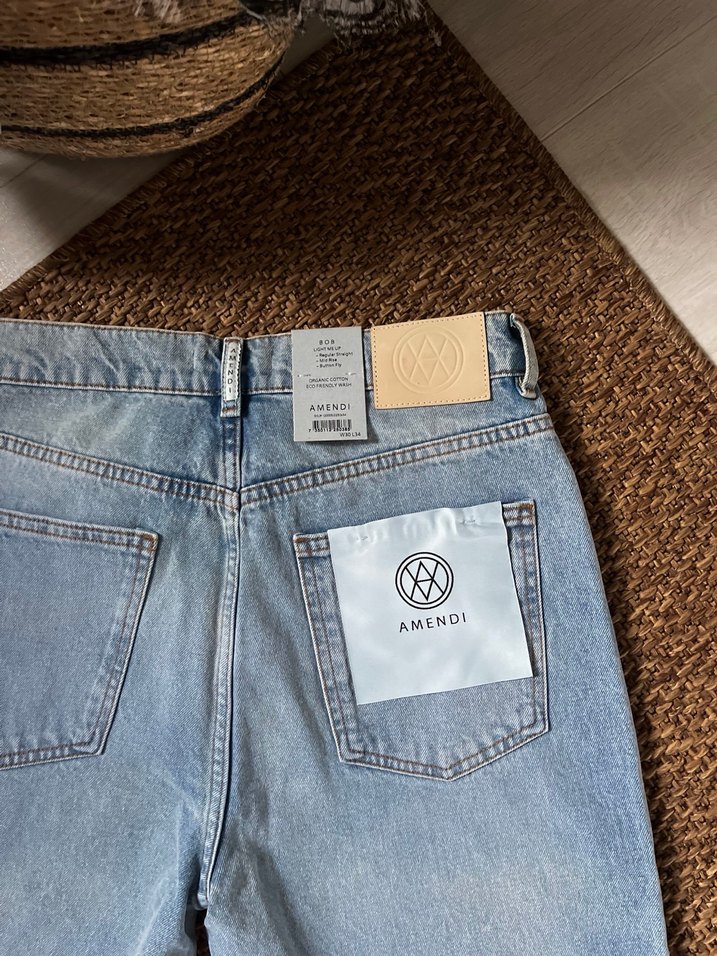 Kadın Mavi Denim Midi Boy Jean - Görsel 2