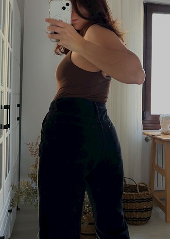 Midi Kadın Kot Pantolon - Görsel 6