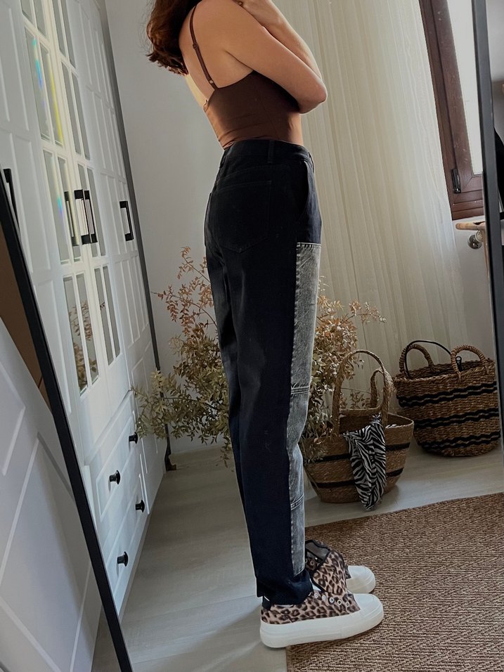 Midi Kadın Kot Pantolon - Görsel 5