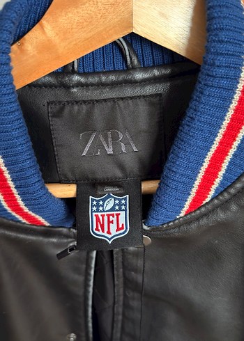 Siyah Kadın Deri Spor Ceket - Görsel 3