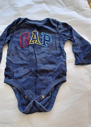 GAP Erkek Bebek Uzun Kollu Denim Body