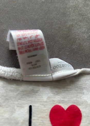 Baskılı Beyaz Bebek Önlüğü sellik - Görsel 2