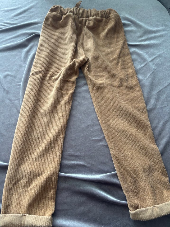 Erkek çocuk Kahverengi Kadife Pantolon - Görsel 2
