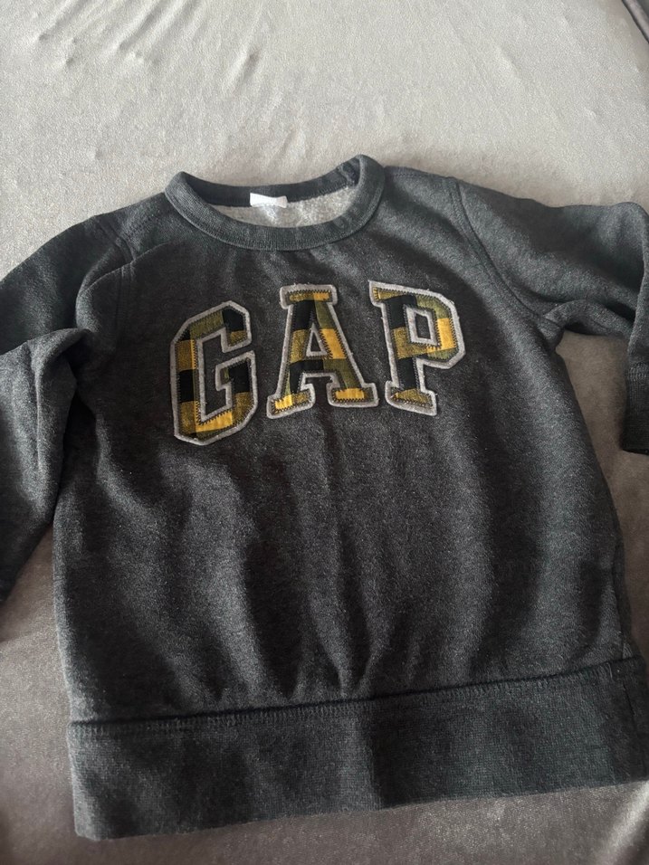 Gri GAP Erkek Çocuk Sweatshirt - Görsel 3