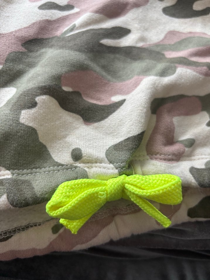 Zara Kamuflaj Desenli Kapüşonlu Kız çocuk Sweatshirt - Görsel 2