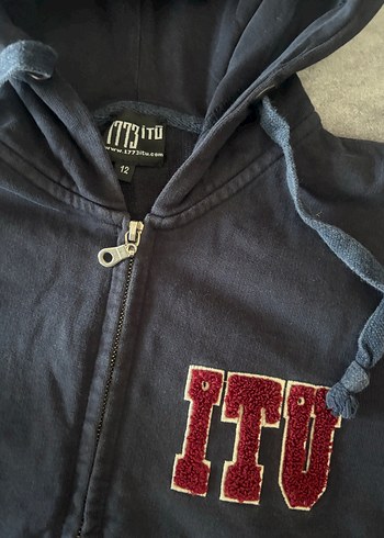 Kapüşonlu Fermuarlı Erkek Çocuk Sweatshirt - Görsel 2