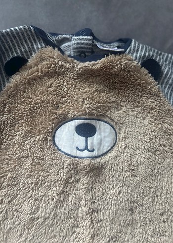 Erkek bebek Ayıcık peluş Desenli Sweatshirt - Görsel 2