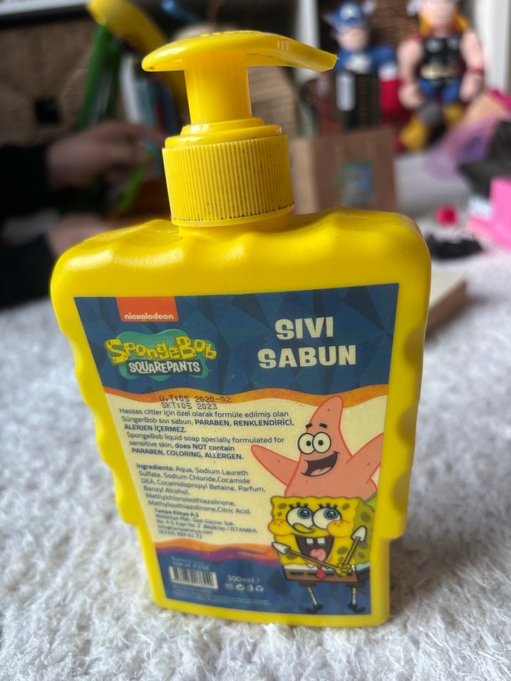 SüngerBob Temalı El Sabunu - Görsel 2