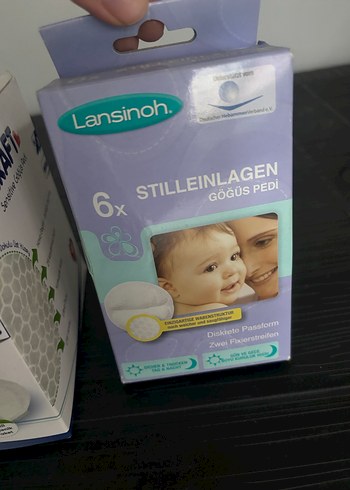 Kraft ve Lansinoh Emzirme Göğüs Pedi Beyaz - Görsel 2