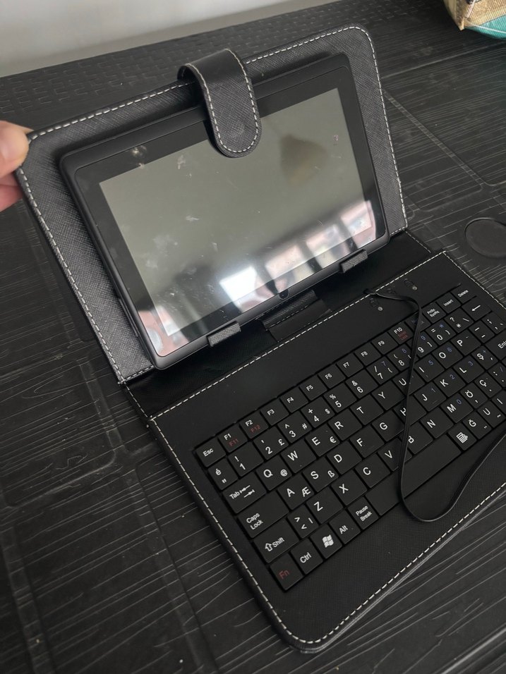 Siyah Taşınabilir tablet - Görsel 2