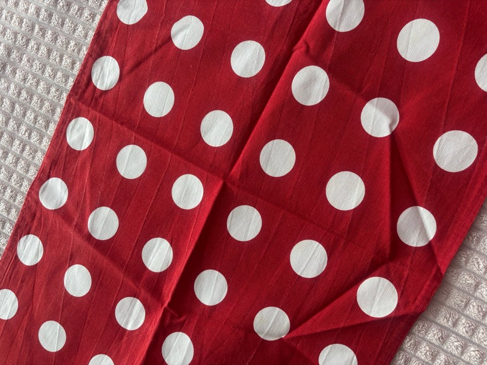 Kırmızı Puantiyeli runner ikea - Görsel 2