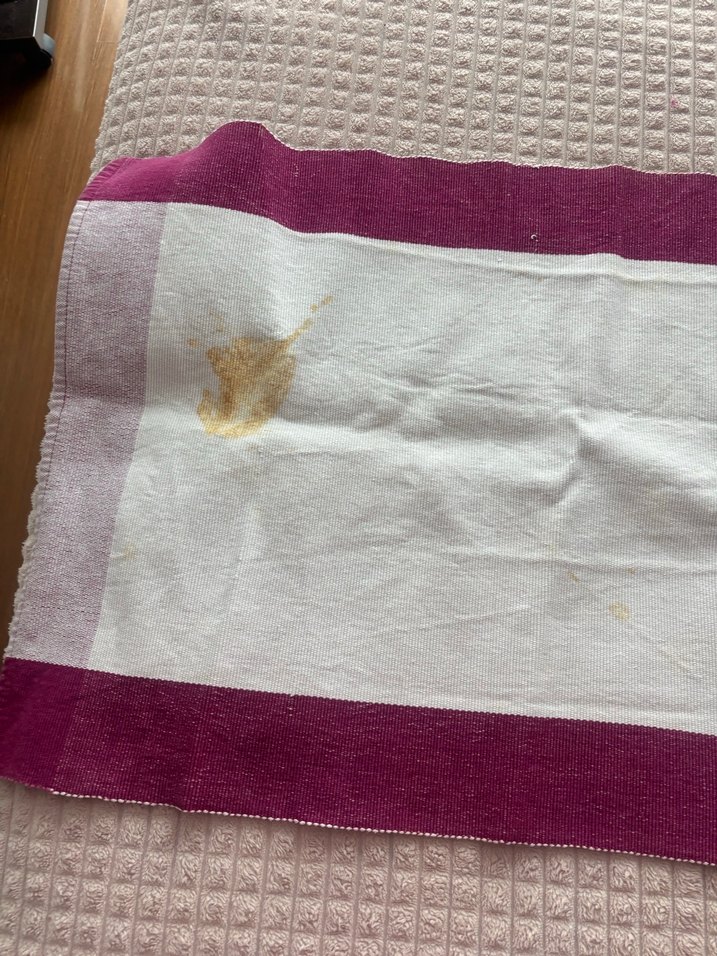 Bordo Kenarlı runner ikea - Görsel 2