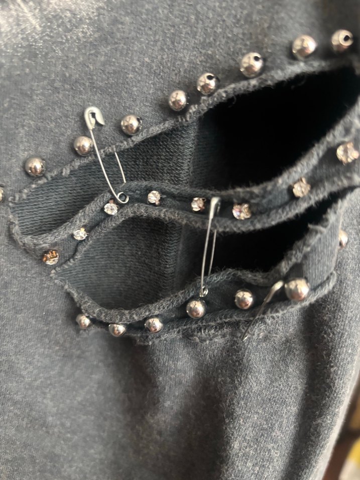 Kaplan desenli Kadın Sweatshirt - Görsel 3