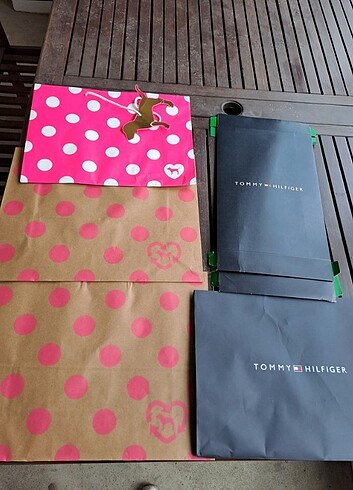 Victoria s Secret Victoria seyret poşet/ tommy hediye kutusu poşeti
