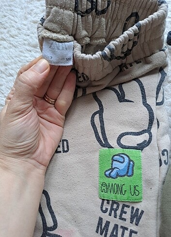 5 Yaş Beden haki Renk 4 adet pijama altı