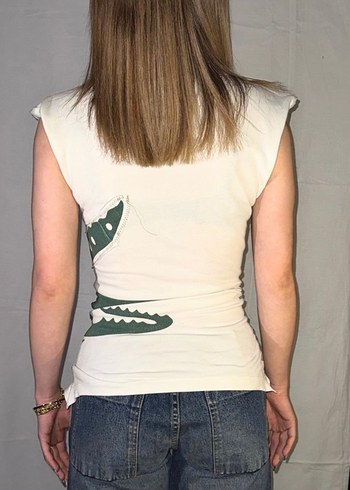 Lacoste dönüştürülmüş tasarım tişört  - Görsel 2