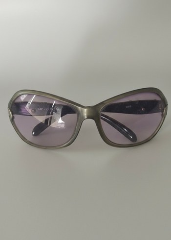 Gri vintage gözlük - Görsel 2