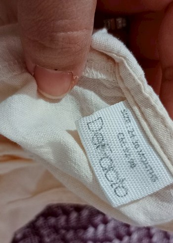 Defacto Bebek Kız Beyaz Fırfırlı Kısa Kollu Takım